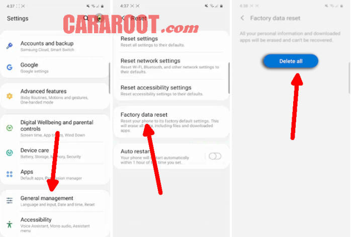 Cara Reset Samsung M11 Pengaturan Pabrik