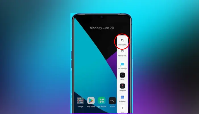 Cara Screenshot Realme C11 Bilah Samping Cerdas