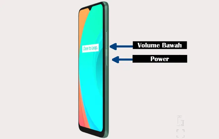 Cara Screenshot Realme C11 Dengan Tombol