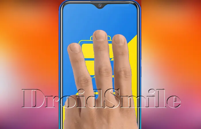 Cara Gesture Screenshot Vivo Y12