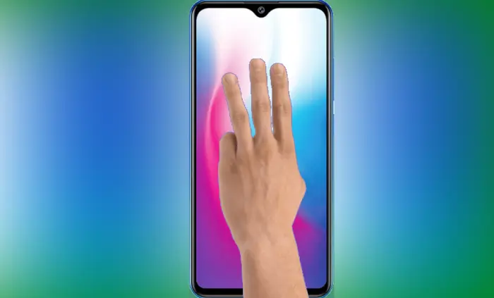 Cara Screenshot Tiga Jari Vivo Y91