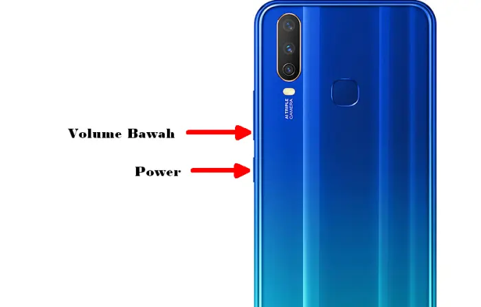 Cara Screenshot Vivo Y12 Menggunakan Tombol