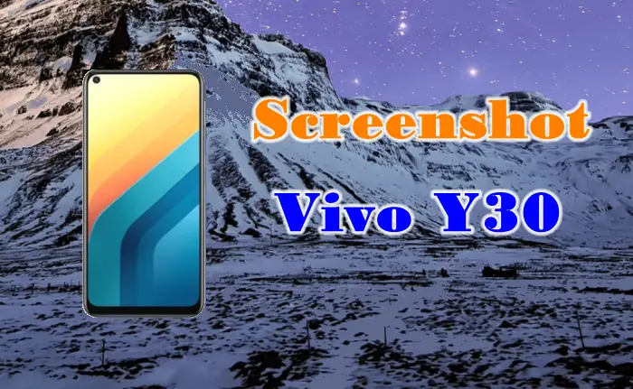 Cara Screenshot Vivo Y30