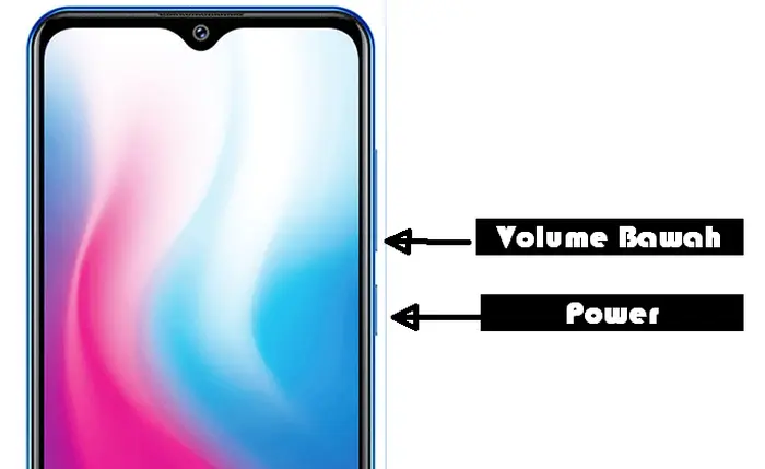 Cara Screenshot Vivo Y91 Dengan Tombol Fisik
