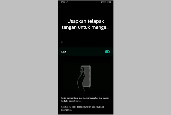 Gestur Screenshot Samsung A30