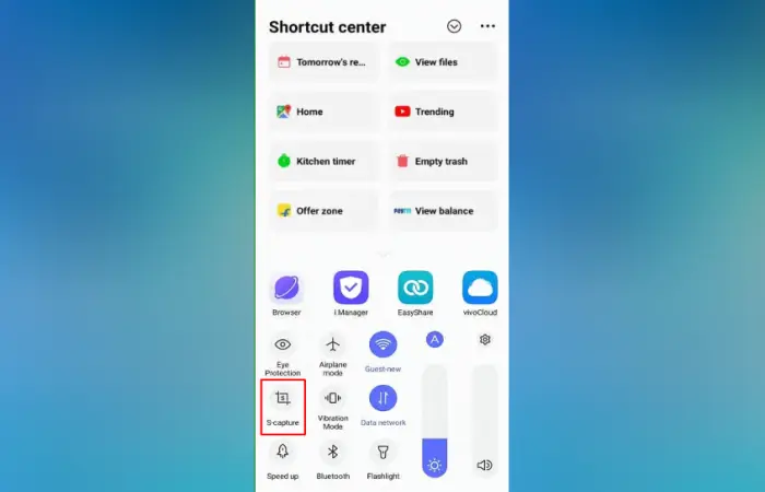 Tangkapan Layar Super S-Capture Vivo