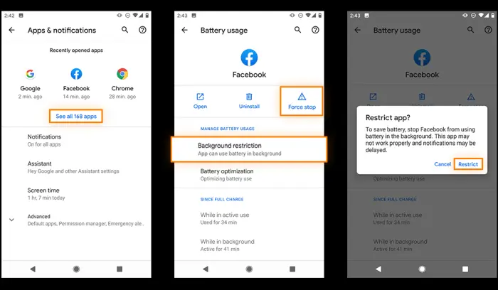 Cara menonaktifkan aplikasi latar belakang