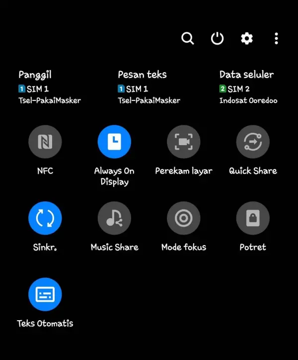 Aktifkan Live Caption Dari Panel Notifikasi