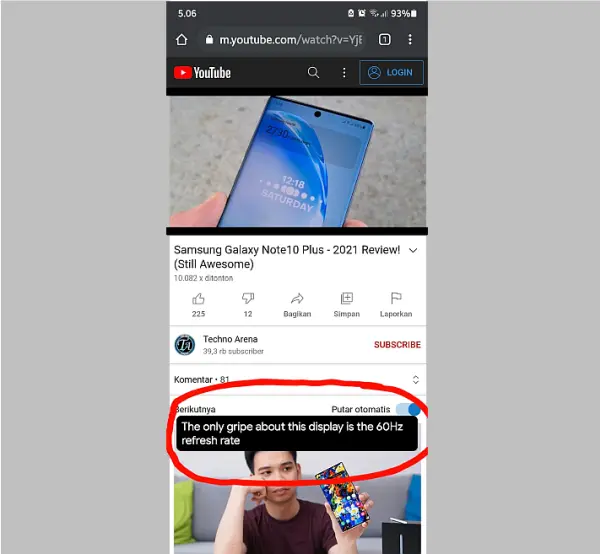 Cara Menggunakan Live Caption Samsung