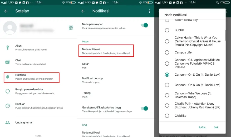 Membuat Mp3 Menjadi Ringtone di WA