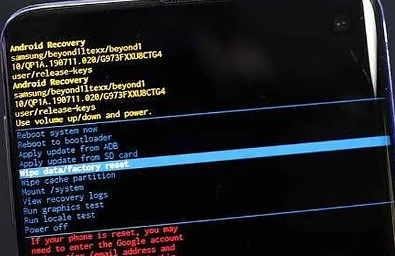 Wipe Data via Recovery