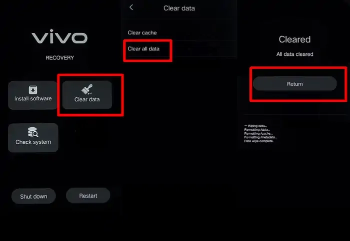 Cara Hard Reset Vivo Y17