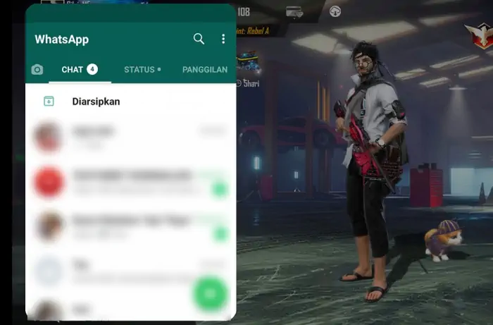 Buka dan Balas Pesan WA