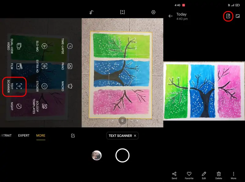 Cara Scan Foto di Oppo