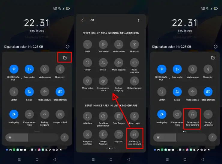 Cara Menggunakan Fitur Background Stream di Oppo
