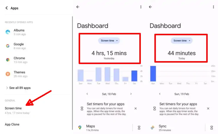 Cek Screen Time Melalui Pengaturan Aplikasi Vivo