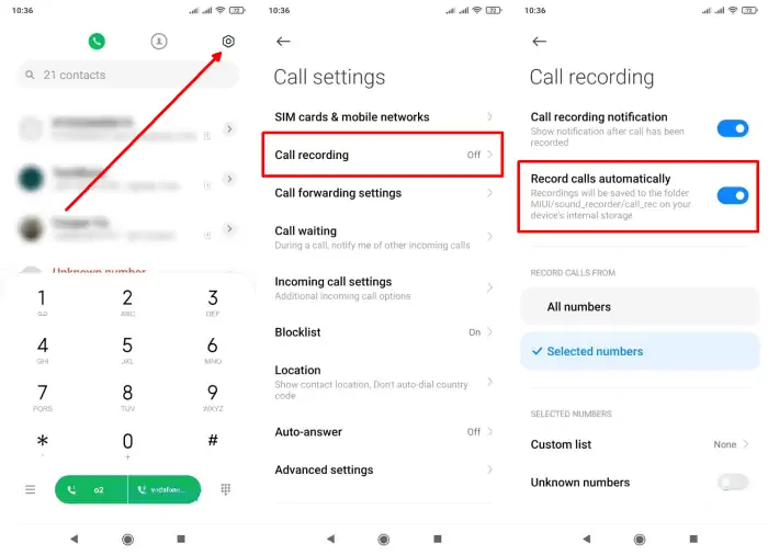 Cara Merekam Panggilan Telepon di Xiaomi Tanpa Aplikasi