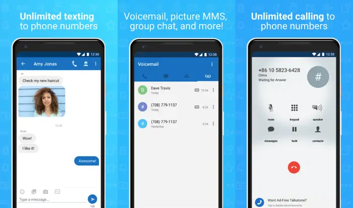Aplikasi Talkatone Nomor Telepon Virtual