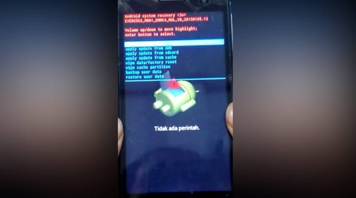 Cara Hard Reset Evercoss