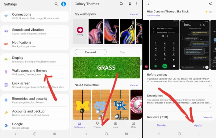 Cara Mengganti Tema Samsung Lewat Pengaturan
